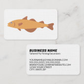 Fliegenfischerei Visitenkarte (Vorne/Hinten)