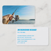 Fliegenfischerei Visitenkarte (Vorne/Hinten)