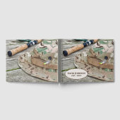 Fliegenfischermütze und Köder für die Gedenkfeier Gästebuch (Voll)