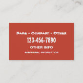 Fliegenfliegerei Fliegenfischer FLYOLOGIST Visitenkarte (Rückseite)