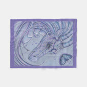 Fliegenflockendecke Fleecedecke (Vorderseite (Horizontal))