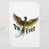 Fliegenfrei Briefpapier (Vorne/Hinten)