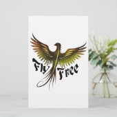 Fliegenfrei Briefpapier (Stehend Vorderseite)