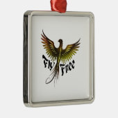 Fliegenfrei Ornament Aus Metall (Rechts)