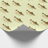 Fliegengal für Frauen Geschenkpapier (Ecke)