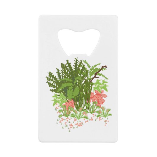 Fliegengarten Geldbeutel Flaschenöffner (Vorderseite)