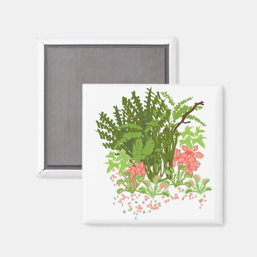 Fliegengarten Magnet (Vorderseite/Rückseite)