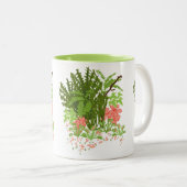 Fliegengarten Zweifarbige Tasse (VorderseiteRechts)