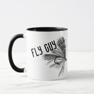 Fliegengeschenk Fliegenfliege Typ Geschenkidee Tasse
