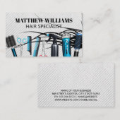 Fliegenhair | Salon Tools Terminkarte (Vorne/Hinten)