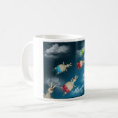 Fliegenhäschen Kaffeetasse (Vorderseite Links)