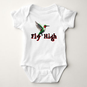 Fliegenhoch Hummingbird Baby Strampler