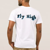 Fliegenhoch Hummingbird- T-Shirt (Rückseite)