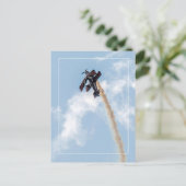 Fliegenhoch Postkarte (Stehend Vorderseite)