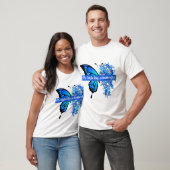 Fliegenhoch wie ein Schmetterling T-Shirt (Unisex)