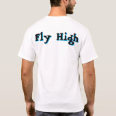 Fliegenhochflieger - T-Shirt (Rückseite)
