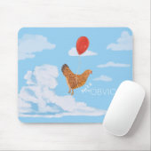 Fliegenhuhn mousepad (Mit Mouse)