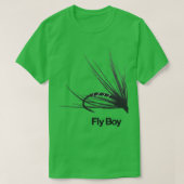 Fliegenjunge T-Shirt (Design vorne)