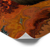 Fliegenklatsche Geist und Totem Pole Art Poster (Ecke)