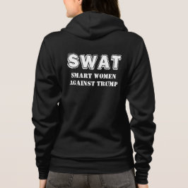 "FLIEGENKLATSCHE: Intelligente Frauen gegen Trumpf Hoodie