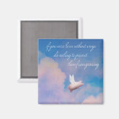 Fliegenmagnet Magnet (Vorderseite/Rückseite)