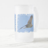 Fliegenosprey-mattierte Tasse (VorderseiteRechts)