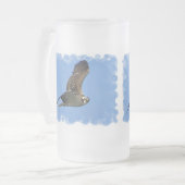 Fliegenosprey-mattierte Tasse (Vorderseite Links)