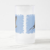 Fliegenosprey-mattierte Tasse (Mittel)