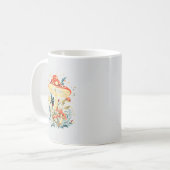 Fliegenpilz Botanical Cottagecore Kaffeetasse (Vorderseite Links)