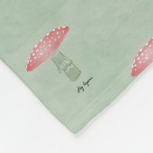 Fliegenpilz Fleecedecke (Ecke)