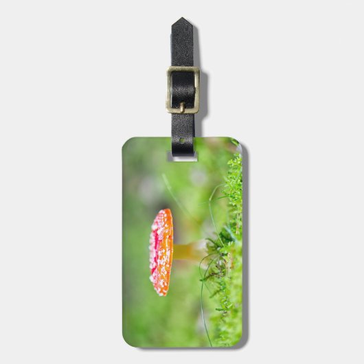 Fliegenpilz Gepäckanhänger (Vorderseite vertikal)