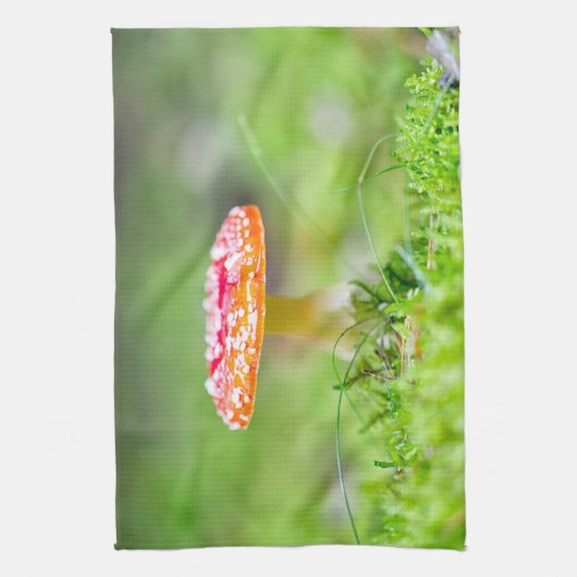 Fliegenpilz Geschirrtuch (Vertikal)