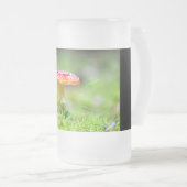 Fliegenpilz Mattglas Bierglas (VorderseiteRechts)