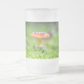Fliegenpilz Mattglas Bierglas (Mittel)