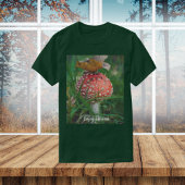 Fliegenpilz mit grünem Gras T-Shirt