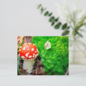 Fliegenpilz Postkarte (Stehend Vorderseite)