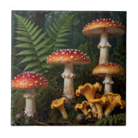 Fliegenpilze Wald Botanisch