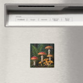 Fliegenpilze Wald Botanisch Magnet (In Situ (Geschirrspüler))