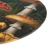 Fliegenpilze Wald Botanisch Schneidebrett (Ecke)
