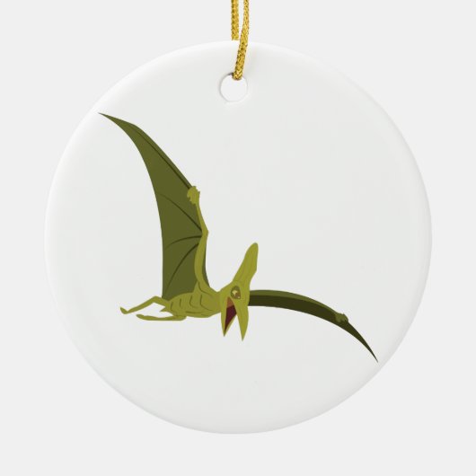 FliegenPterodactyl Keramik Ornament (Vorne)