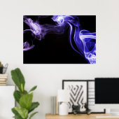 Fliegenrauchen Poster (Heimbüro)