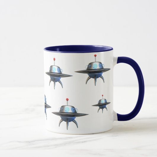 Fliegensaucer-Kaffee-Tasse Tasse (Rechts)
