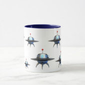Fliegensaucer-Kaffee-Tasse Tasse (Zentrum)