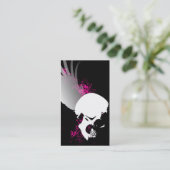 Fliegenschädel Visitenkarte (Stehend Vorderseite)