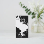 Fliegenschädel Visitenkarte (Stehend Vorderseite)