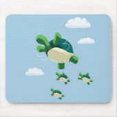Fliegenschildkröte Mousepad (Vorne)