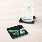 Fliegenschmetterling Getränkeuntersetzer (Rechte Seite)