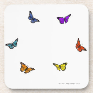 Fliegenschmetterlinge Untersetzer