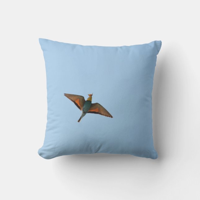 Fliegenschnäpper Kissen (Vorderseite)
