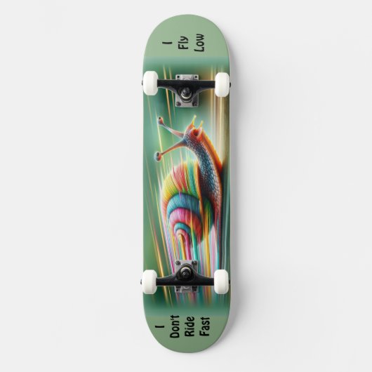 Fliegenschnecke Skateboard (Vorderseite)